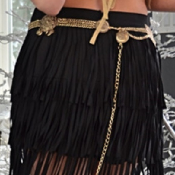 Gold Belly Chain Belt - Picture 3 of 4